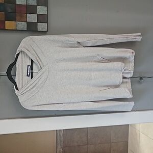 Ink, Love, AND Peace Pocketed Sweatshirt with Front Pouch/Pocket. Grey XL